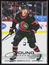 2025-26 UD Series 1 Donovan Sebrango 229 Young Guns RC