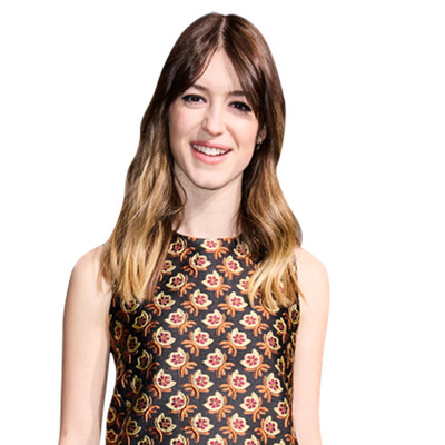 Daisy Edgar-Jones (braunes Outfit) Half Body Buddy Cutout