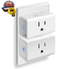 Plug Ultra Mini 15A, Smart Home Wi-Fi Outlet Works with Alexa, Google Home & IFT