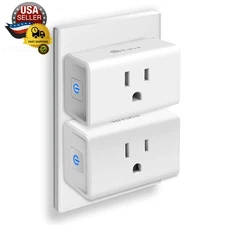 Plug Ultra Mini 15A, Smart Home Wi-Fi Outlet Works with Alexa, Google Home & IFT