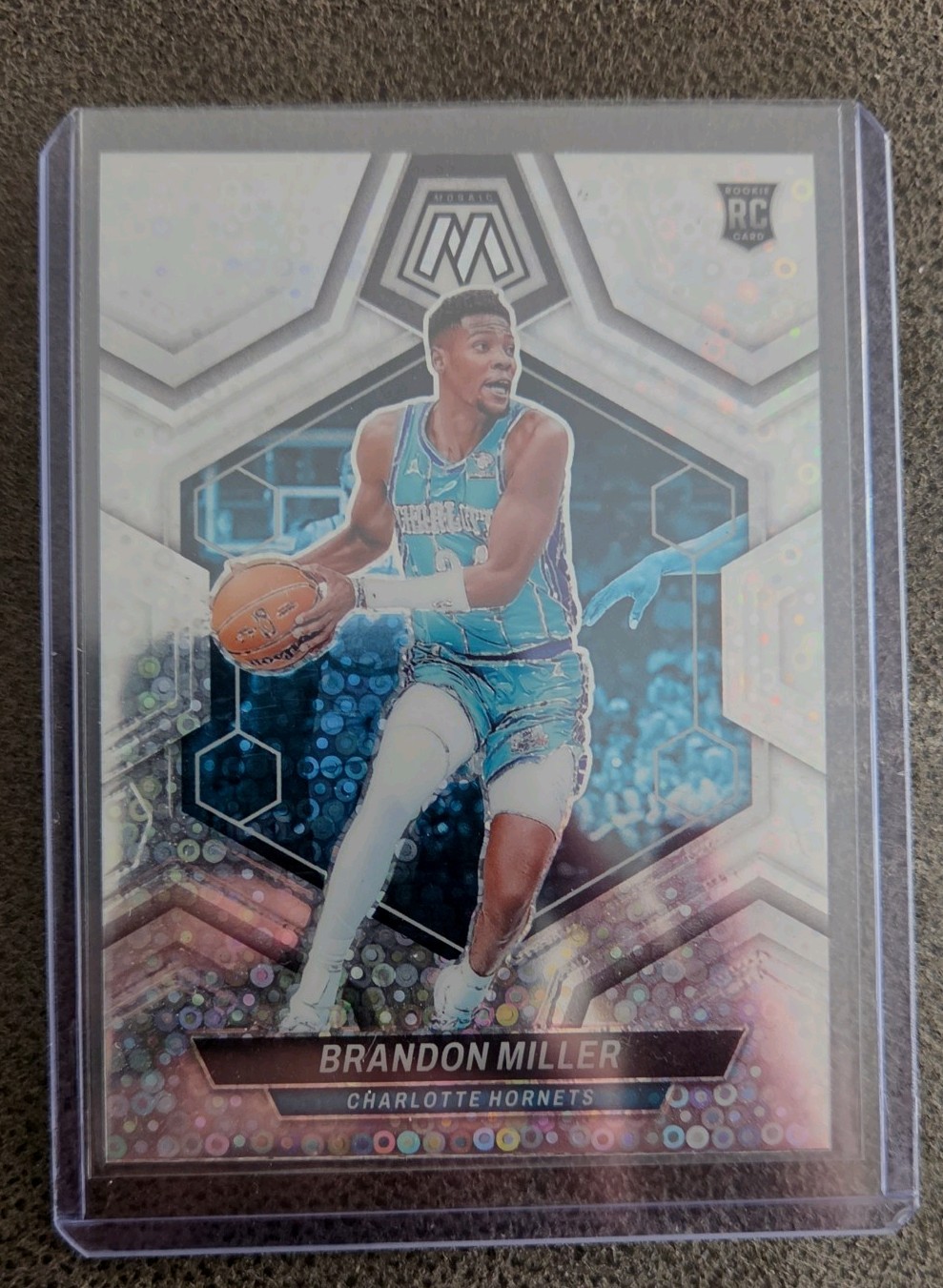 2023-24 Pani i Mosaic Fast Break Brandon Miller Rookie No. 202