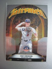 2026 USA Baseball Stars and Stripes Prizm Talisman #8 Colt Emerson