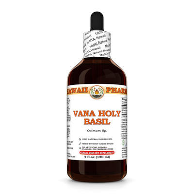 Vana Holy Basil (Ocimum sp.) Dried Leaf Liquid Herbal Extract