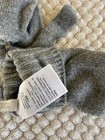 J.CREW Gray Knit Convertible Fingerless Mitten Gloves M/L Button Accent — photo 3