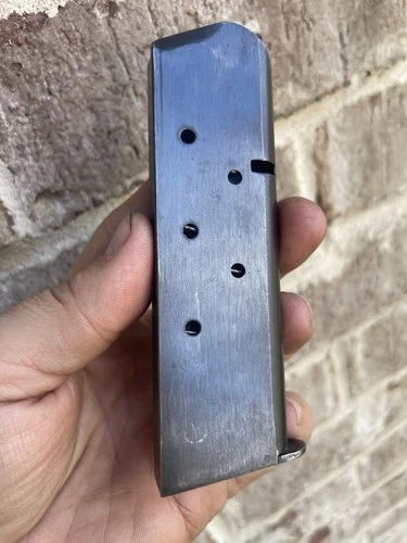 Original Colt 1911 magazine pinned base WW2 WWII C/M Commercial To Military Cmp