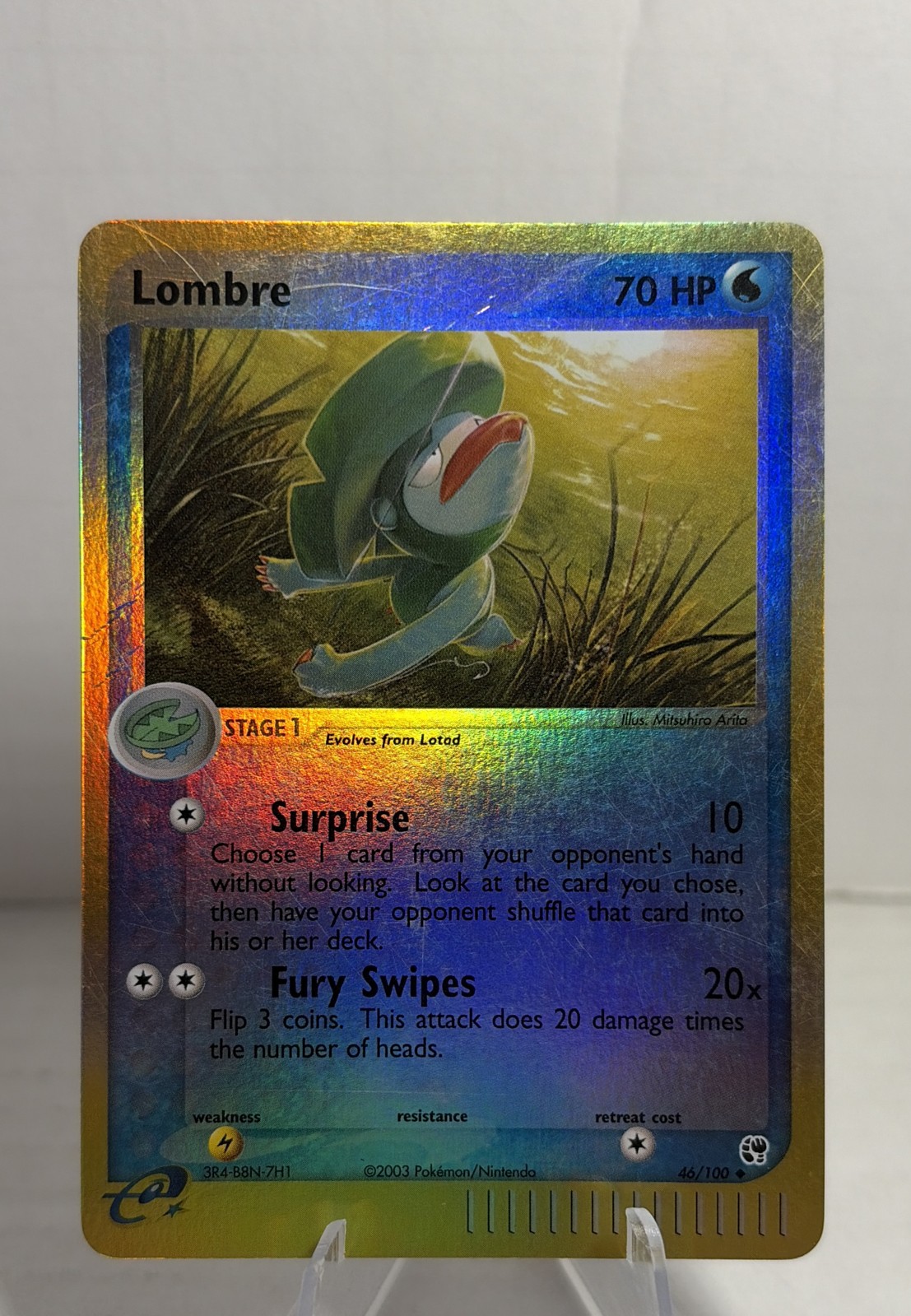 Lombre 46/100 Sandstorm Reverse Holo MP