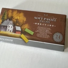 24 Color soft pastel half size NEW Shipping Included