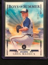 Greg Maddux 2025 Boys of Summer Purple Parallel #44/49 - Atlanta Braves