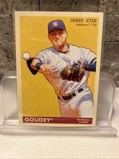 Derek Jeter 2009 Upper Deck Goudey #130 Yankees HOF