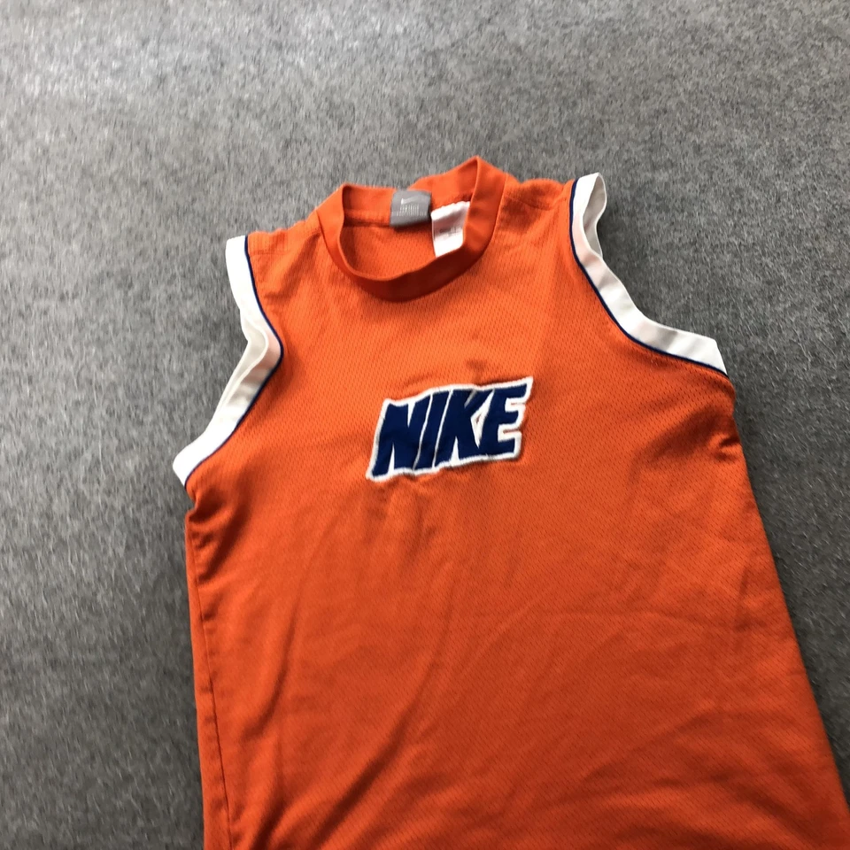 Camiseta deportiva vintage Nike para mujer grande sin mangas de malla camiseta de baloncesto Foto 2 de 4
