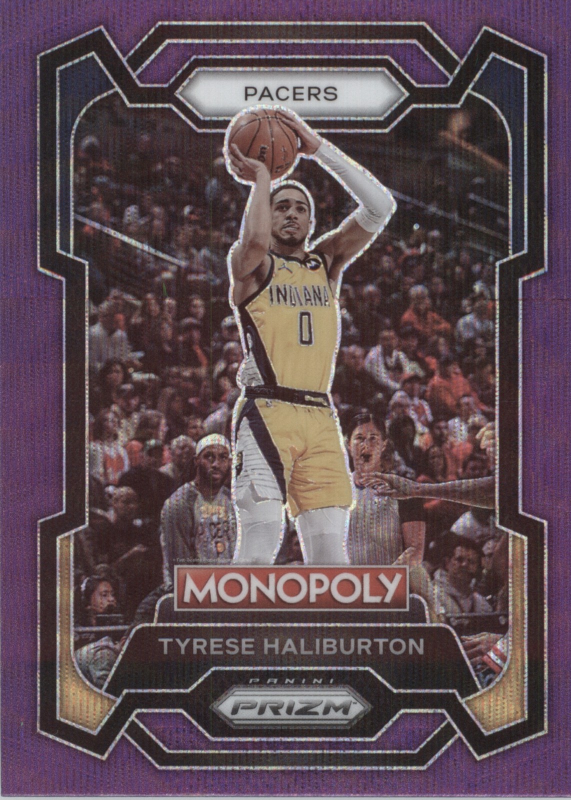 2023-24 Panini Prizm Monopoly Tyrese Haliburton None; base-set card