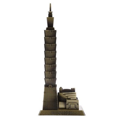 Taipei 101 Tower Building Architecture Model Furnishings