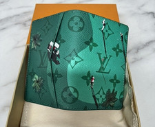 Louis Vuitton LV Golf Monogram Pocket Organizer Wallet Green