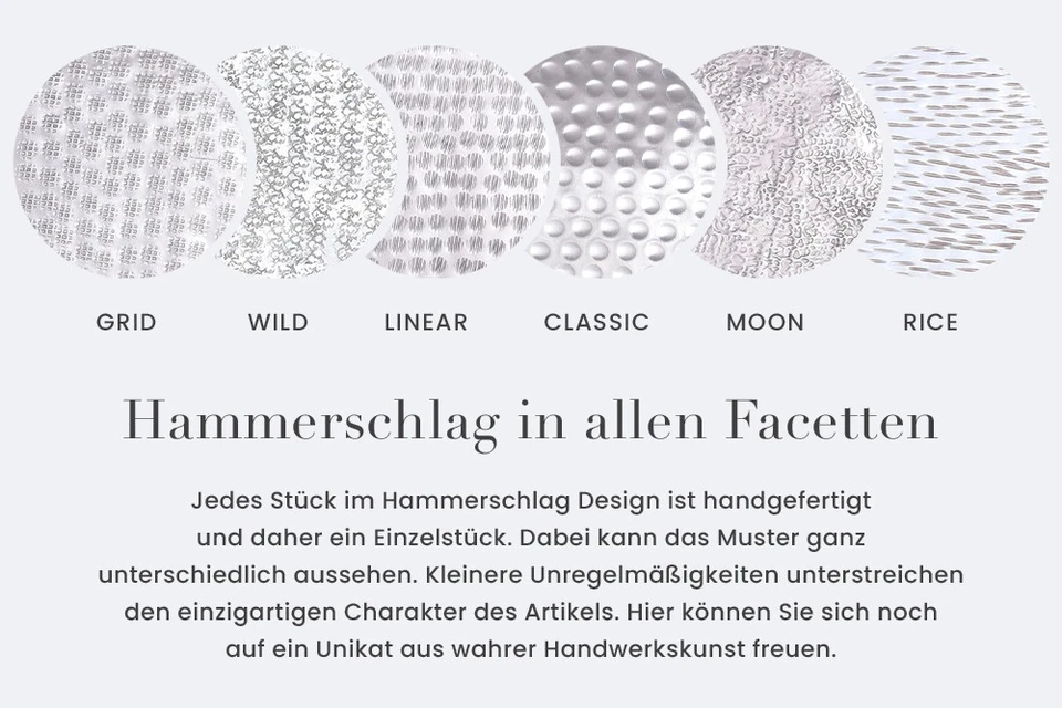 Design Deko Vase ABSTRACT 30cm FARBWAHL Handarbeit Hammerschlag Blumenvase - Bild 4 von 4