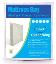 Mattress Bag for Moving and Storage, Fits Queen and King Size Mattress, 1 Pack