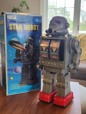 Vintage Star Wars Robot Knockoff Stormtrooper Super Astronaut Horikawa Style