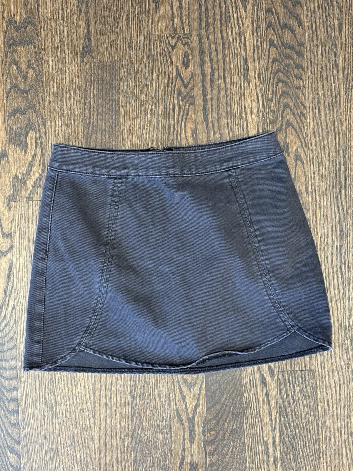 Pacsun Women's Denim Skirt Size 24 High Rise Black Jean