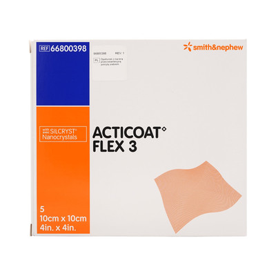 ACTICOAT FLEX 3 Wundauflage 10 x 10 cm (5 Stk.)