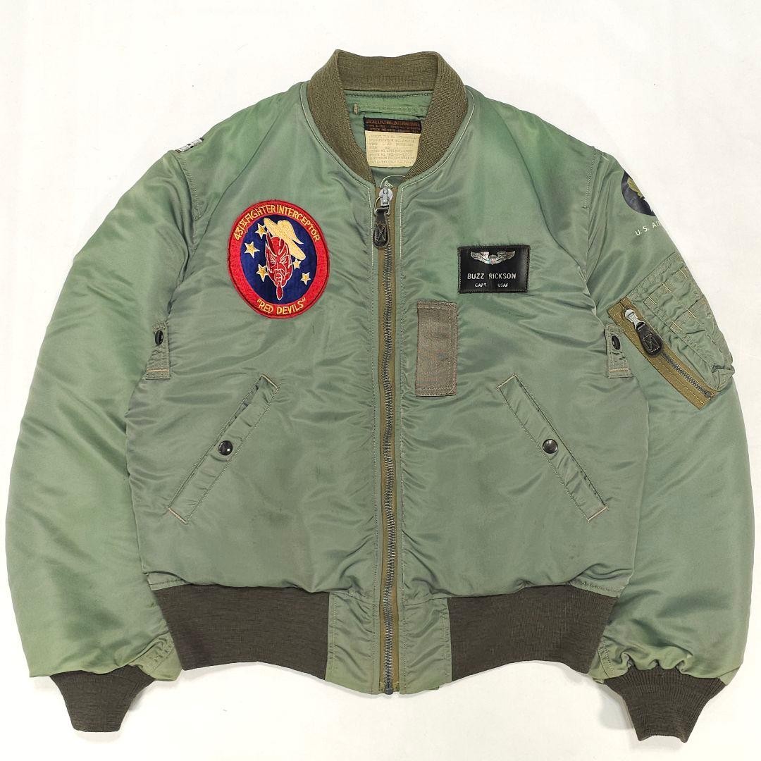 Buzz Rickson's B-15D MOD Flight Jacket Squadron G… - image 2