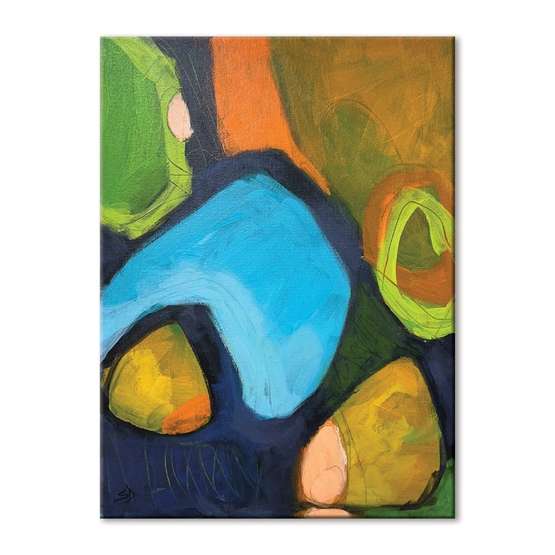 Contemporary Abstract Expressionist Painting | 12x16 Acrylic on Canvas