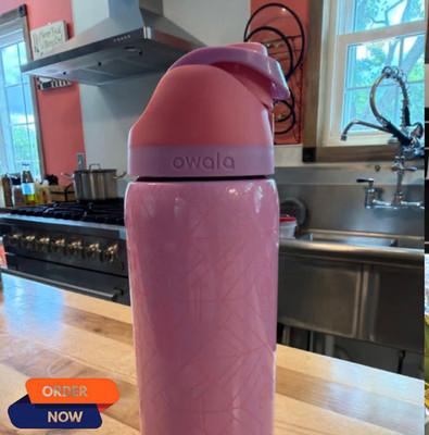 Owala Glinda Wicked For Good 32oz FreeSip Bottle   New