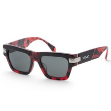 Versace Men's 55mm Top Black Red Havana Sunglasses VE4464F-545787-55