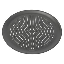 GoodCook AirPerfect Pizza Pan with Cutting Guides, 16-Inch, Gray