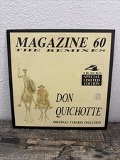 Magazine 60 - Don Quichotte The Remixes SPECIAL LIMITED EDITION 12" Vinyl 1991