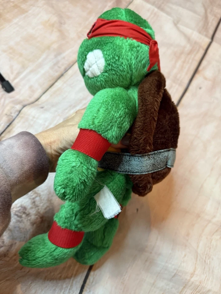 1989 Vintage Raphael Teenage Mutant Ninja Turtles TMNT Plush - Image 3 of 4