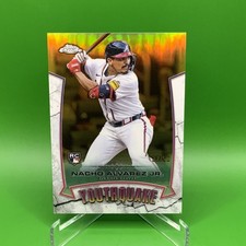Nacho Alvarez Jr. 2025 Topps Chrome YouthQuake Gold Refractor /50 Braves RC
