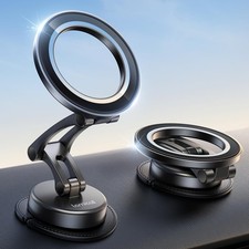 Li for MagSafe Car Mount All-Metal Magnetic Pe Holder for Your
