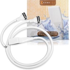 Kobe Professional Double Tap Shower Attachment for Bath/Extra Long Shower Head a