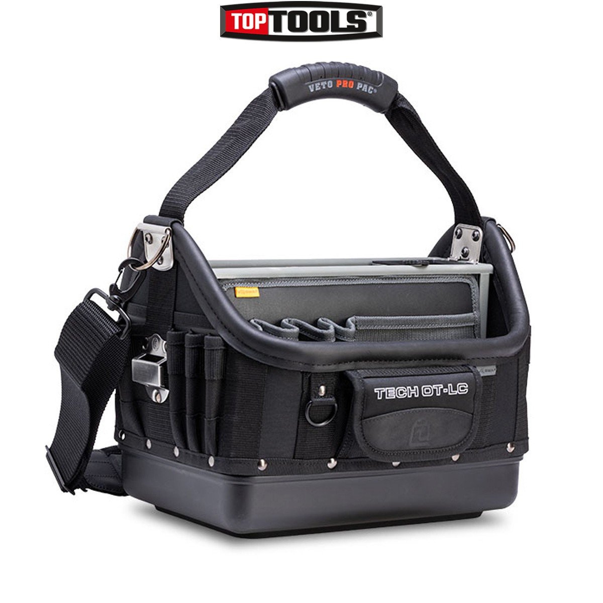 Veto Pro Pac TECH OT-LC BLACKOUT Large Technician Open Tote Tool Bag AX3677