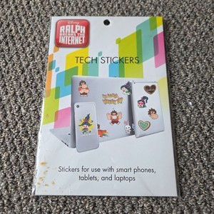 Disney Ralph Breaks The Internet Tech Stickers Loungefly Decal Set