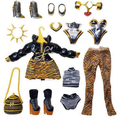 Lol Omg Da Boss Missy Meow Royal Bee Fame Queen Doll Outfit Clothes Shoes Lot