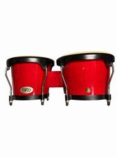 Vintage Cosmic Percussion (CP) by Latin Percussion (LP) Red Bongos Rare
