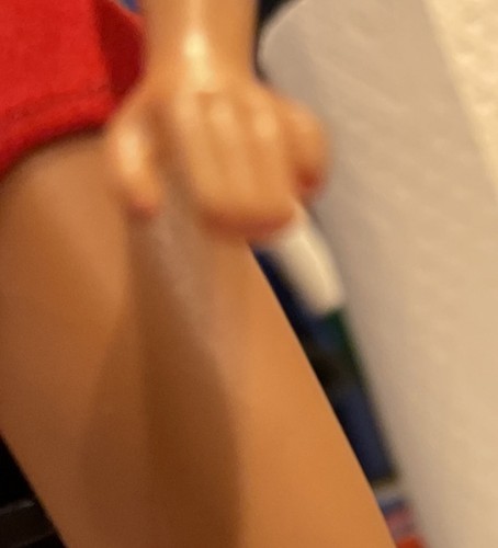 Vintage Barbie Brunette Ponytail #5 Doll W/ Red Swimsuit - Picture 9 of 17