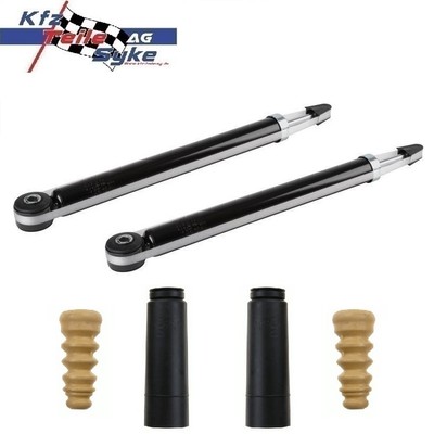 2x GASDRUCK STOSSDÄMPFER + STAUBSCHUTZSATZ  HINTEN FÜR FORD FIESTA / MAZDA 2