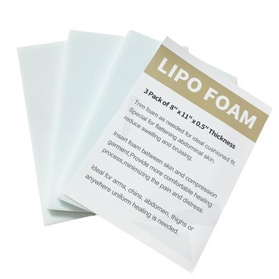 3 Pack Lipo Foam Pads Post Surgery Tummy Tuck,BBL Boards Belly Wrap,Compatabl...