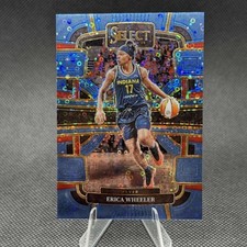 ERICA WHEELER 2023-24 WNBA Select LIGHT BLUE DISCO /125 #19 Indiana Fever