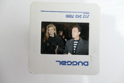Christie Brinkley Billy Joel  Press archive  35mm slide  see full listing page