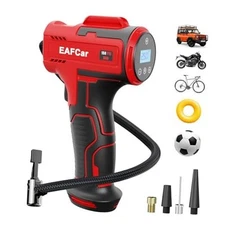 Tire Inflator Portable Air Compressor, 150 PSI Tire Air Pump For Car Tires, 