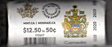 2020 Canadian First Strike Brilliant Uncirculated Fifty Cent Coin Roll!