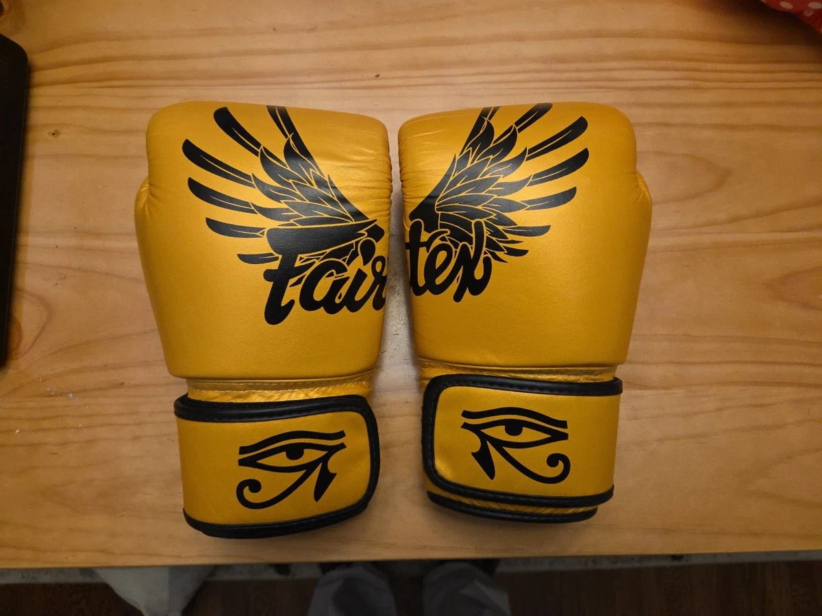 Fairtex Gold Boxing Gloves for sale | eBay