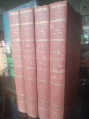 The Readers Encyclopedia World Literature & Art Complete Set William Rose Benet