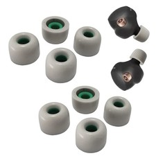 Memory Foam Ear Tips for Wireless Earbuds - Comfort Fit, Noise Isolation, Replac