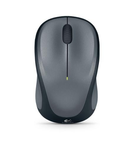 Logitech M235 Kabellose Optische Maus - 3 Tasten - 2.4 GHz - Grau - Bild 2