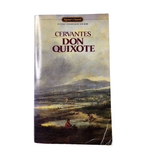 Vintage 1979 Signet Classic Cervantes Don Quixote Book Paperback - Picture 1 of 7