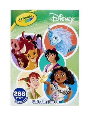 Crayola Coloring Book, Big Book of Disney 1 Count (Pack 1), Multicolored 