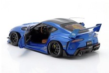 Solido Toyota GR Supra LBWK Bodykit 2025 Blu 1:18 1815503